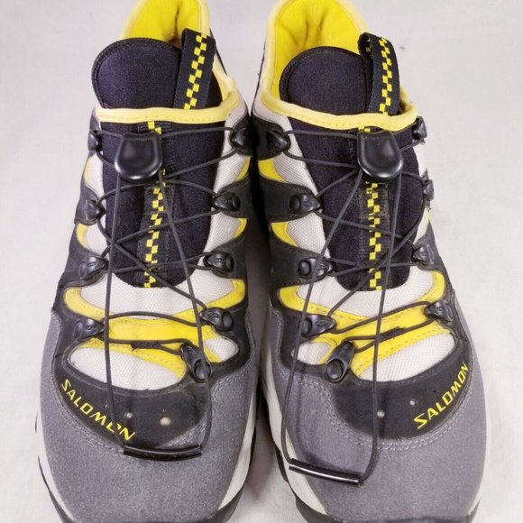 SALOMON MEN SHOES HIKING TRAILING MOUNTAN TOGGLE SIZE 10.5/44  2/3 - Picture 11 of 11